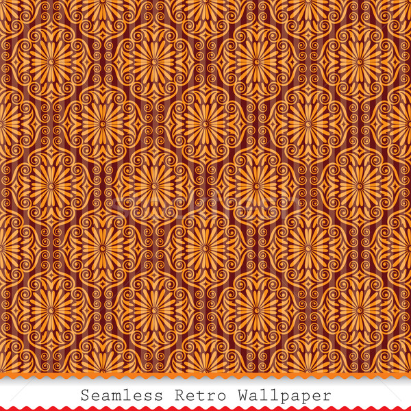 Vintage wallpaper modèle art [[stock_photo]] © keofresh