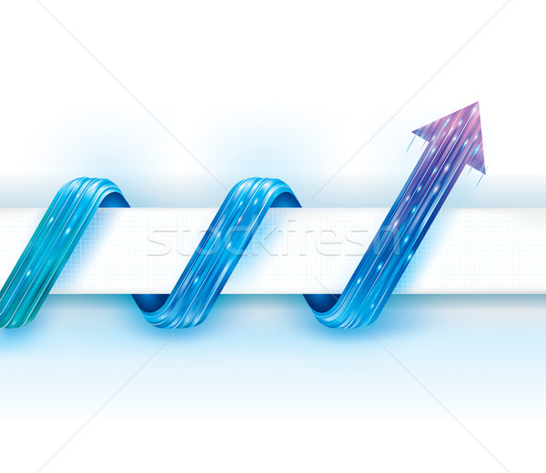 Arrow Guide Stock photo © keofresh