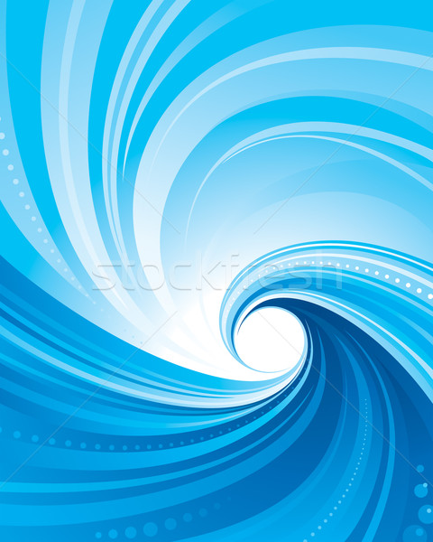 抽象 藍色 漩渦 波 質地 設計 商業照片 © keofresh