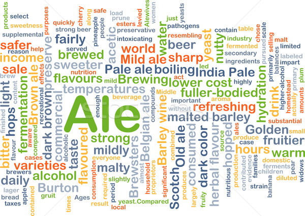 Ale background concept Stock photo © kgtoh