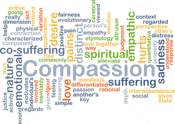 Stock photo: Compassion background concept