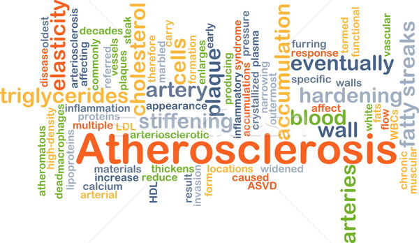 Atherosclerosis background concept Stock photo © kgtoh