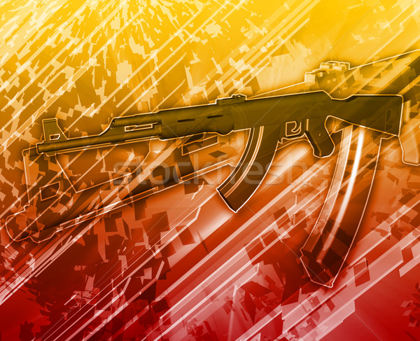 Terrorism Abstract concept digital illustration Stock photo © kgtoh