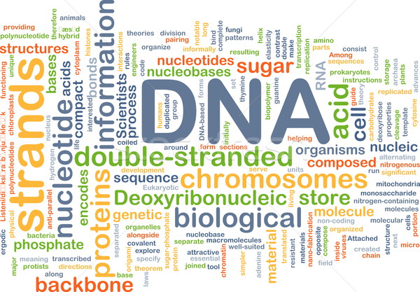 DNA background concept Stock photo © kgtoh