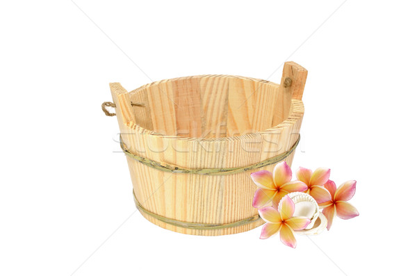 Wooden bucket Stock photo © Kheat