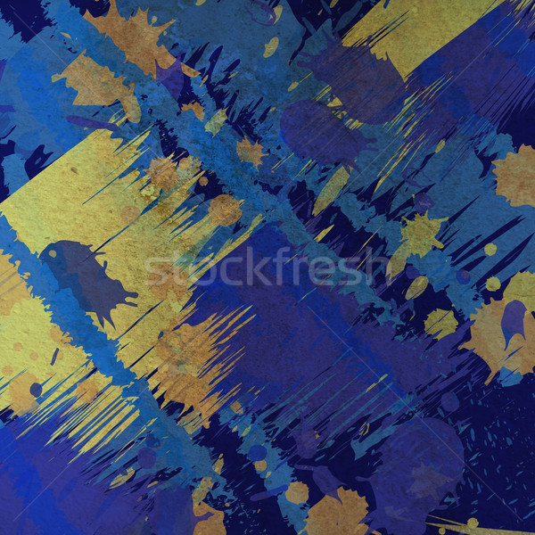 Abstract splash color grunge concrete background Stock photo © Kheat