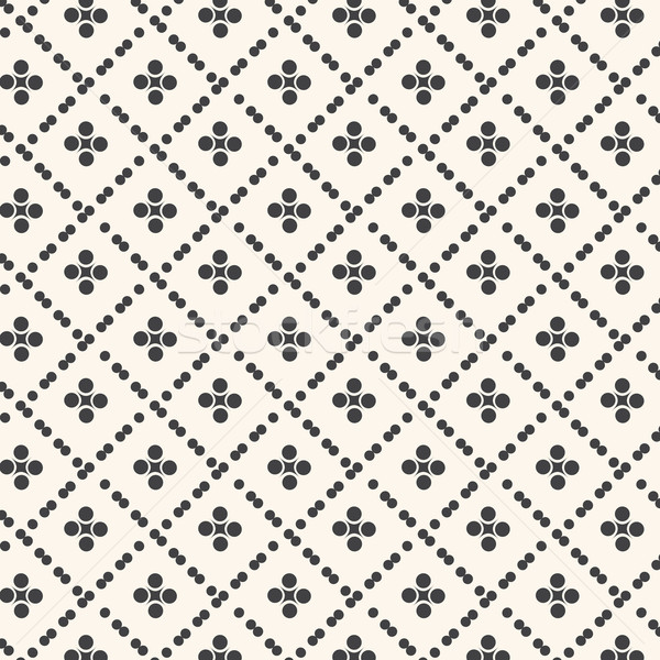 vector seamless pattern geometric tiles rhombus Stock photo © Kheat