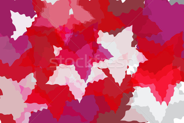 Foto stock: Abstrato · geométrico · estilo · vermelho · cor · papel