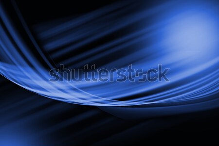 Abstract wavy and lines blue background Stock photo © Kheat