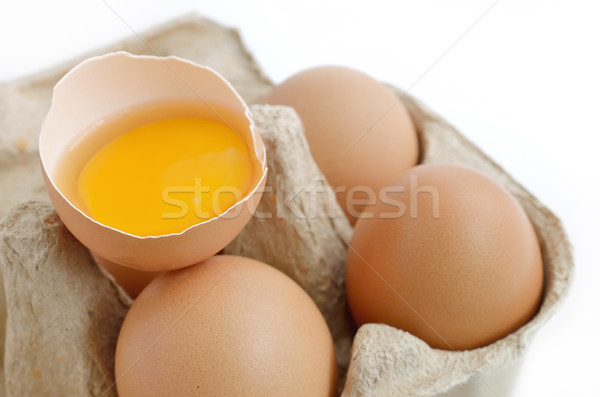 Stock photo: Eggs
