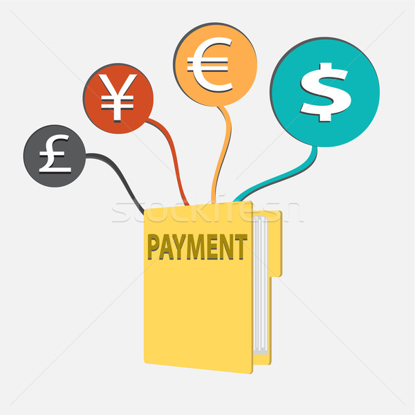 currency vector illustration Stock photo © Kheat