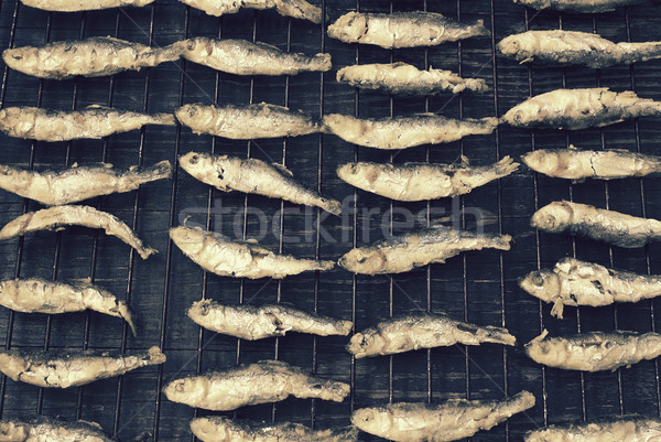 Grillés déjeuner fraîches barbecue grill régime alimentaire [[stock_photo]] © Kidza