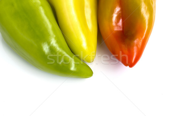 Trei colorat clopot izolat alb Imagine de stoc © Kidza