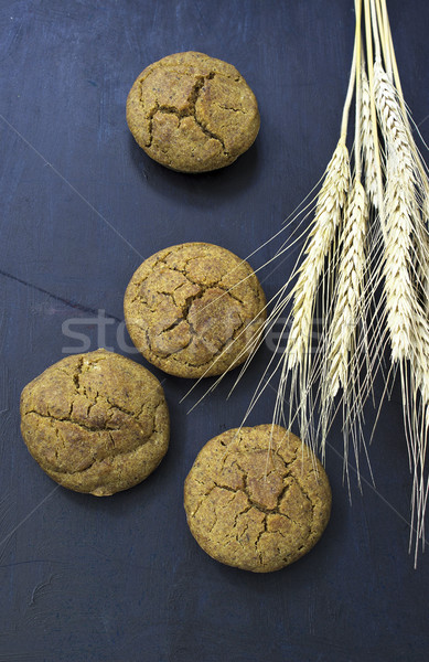 Maison grain cookies fraîches sombre [[stock_photo]] © Kidza