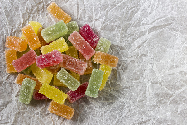 Fruits gelée bonbons bonbons papier alimentaire [[stock_photo]] © Kidza