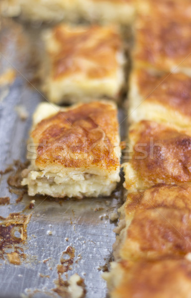 Pièces viande tartes déjeuner manger déjeuner [[stock_photo]] © Kidza