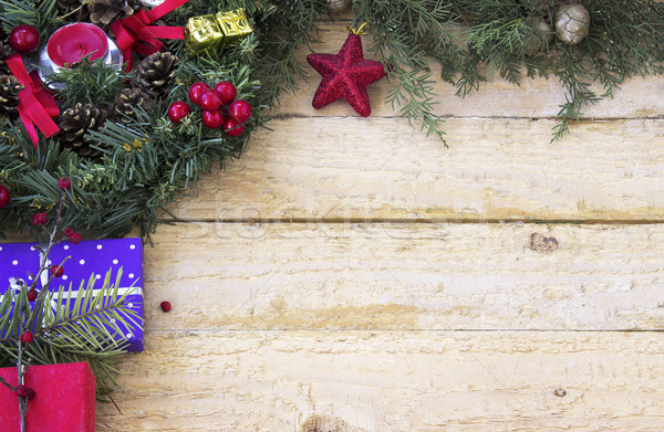 クリスマス 時間 装飾 木製 冬 ギフト ストックフォト © Kidza