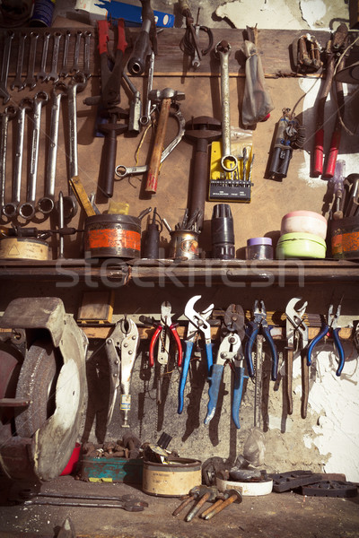 Old tools Stock photo © Kidza