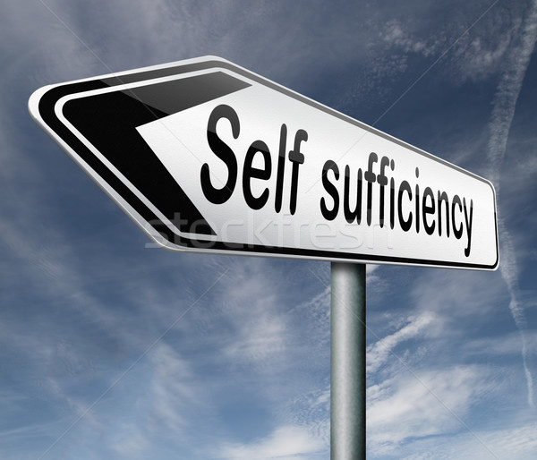 self sufficiency Stock photo © kikkerdirk
