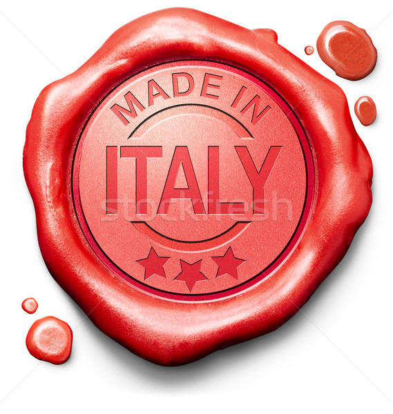 made in Italy Stock photo © kikkerdirk