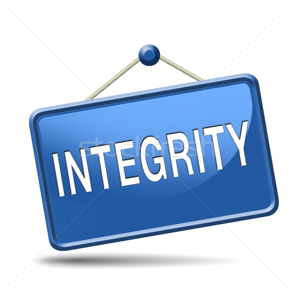 integrity Stock photo © kikkerdirk