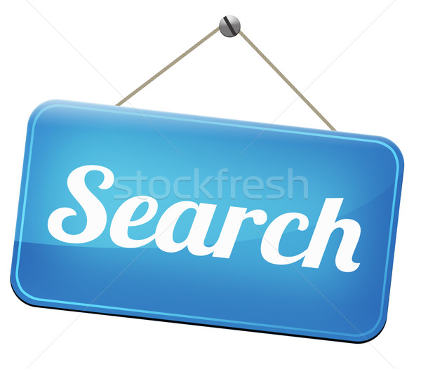 Stock photo: search online