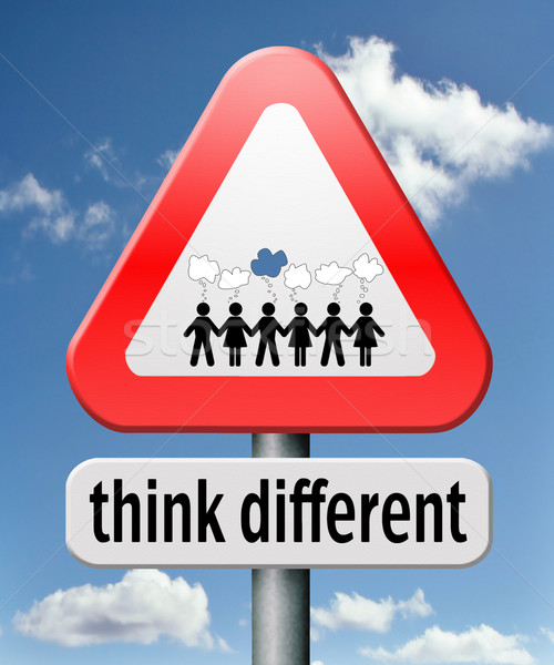 think different Stock photo © kikkerdirk