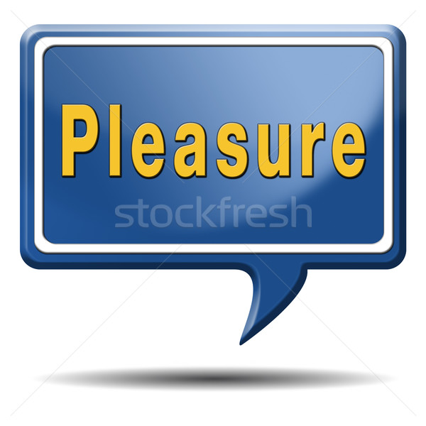 pleasure Stock photo © kikkerdirk