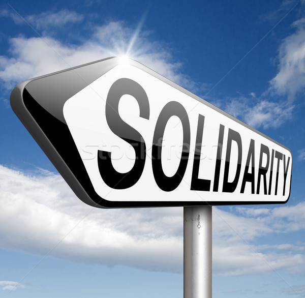 solidarity Stock photo © kikkerdirk