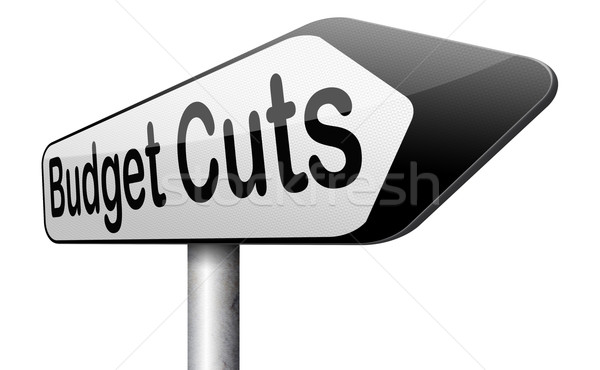 budget cuts Stock photo © kikkerdirk