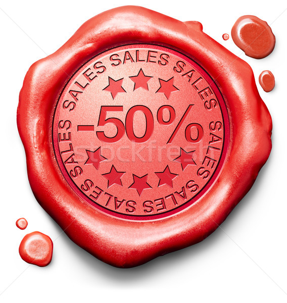 50% off sales Stock photo © kikkerdirk