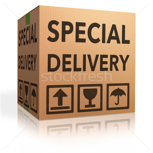 special delivery Stock photo © kikkerdirk
