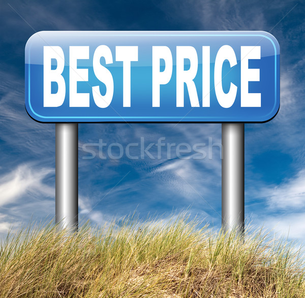 Stock photo: best price 