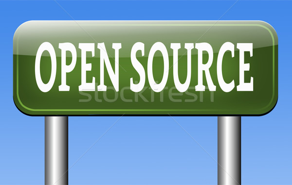 Open bron programma software economie internet Stockfoto © kikkerdirk