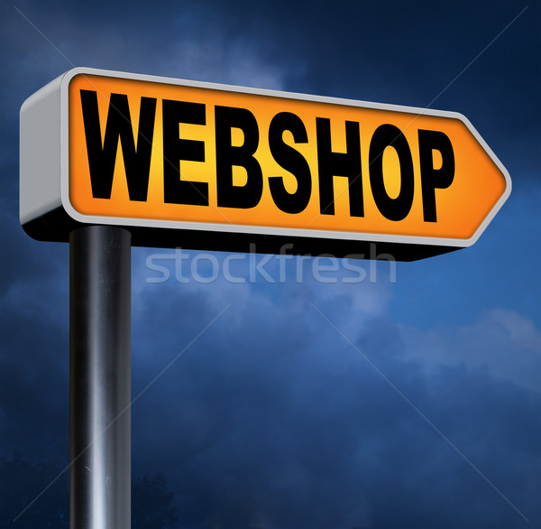 Stock fotó: Webshop · online · vásárlás · internet · háló · bolt · bolt