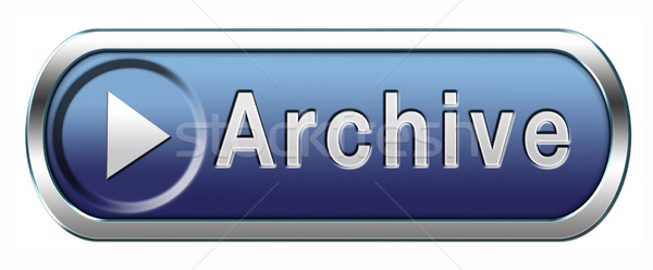 Archívum gomb nagy digitális adattárolás személyes Stock fotó © kikkerdirk