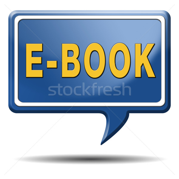 ebook button Stock photo © kikkerdirk