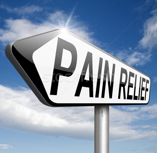pain relief Stock photo © kikkerdirk