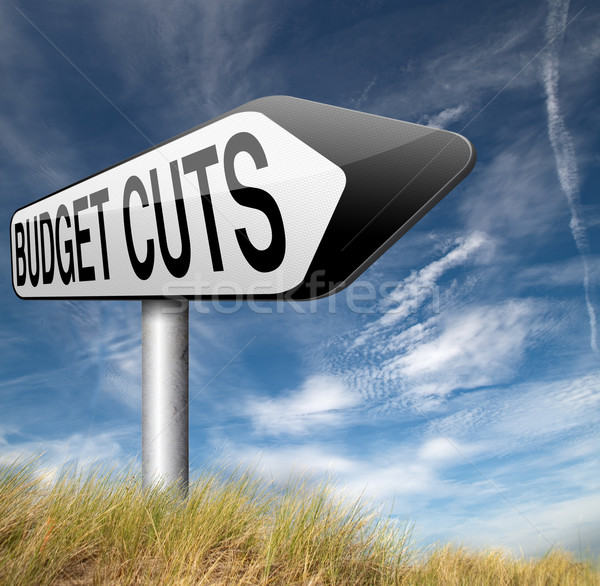budget cuts Stock photo © kikkerdirk