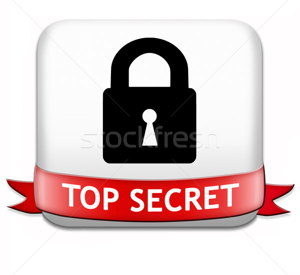 top secret Stock photo © kikkerdirk