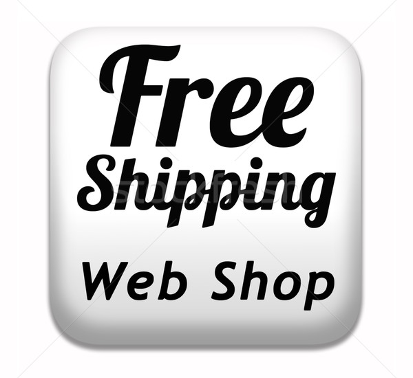Szabad háló bolt ingyenes szállítás csomagszállítás rendelés Stock fotó © kikkerdirk