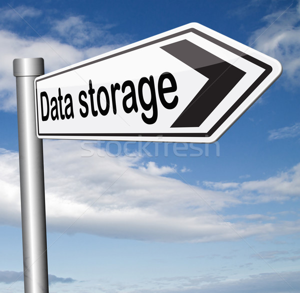 Memorizzazione dei dati file documento gestione database mining Foto d'archivio © kikkerdirk