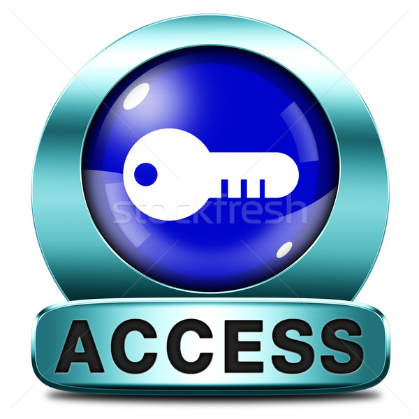 access icon Stock photo © kikkerdirk