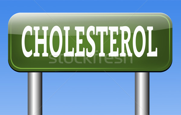 Magas koleszterin szint alsó kardiovaszkuláris betegség Stock fotó © kikkerdirk