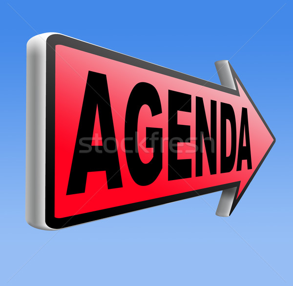 Foto d'archivio: Agenda · mensile · business · calendario