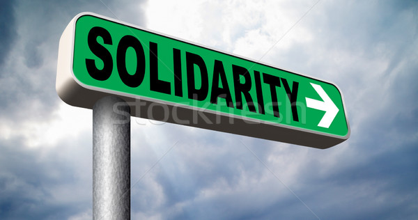 solidarity Stock photo © kikkerdirk