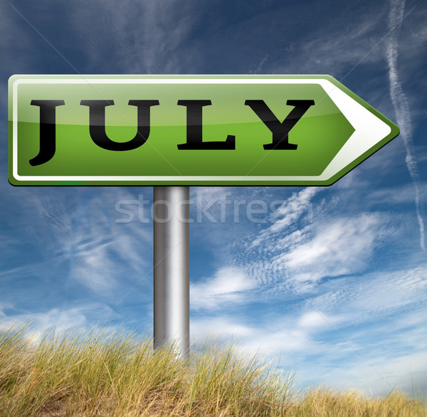 next july Stock photo © kikkerdirk