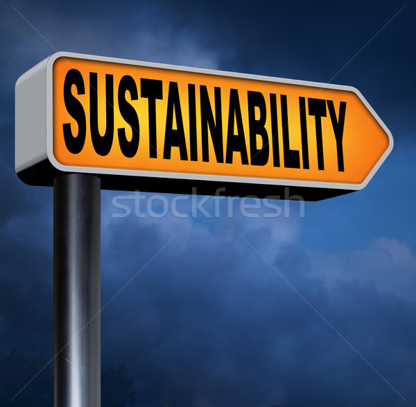 Duurzaamheid duurzaam hernieuwbare groene economie energie Stockfoto © kikkerdirk