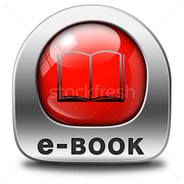 ebook icon Stock photo © kikkerdirk