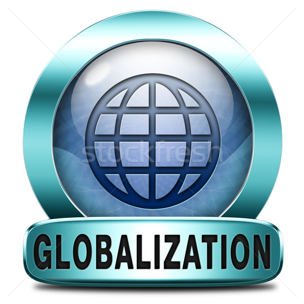 глобализация глобальный открытых рынке международных всемирный Сток-фото © kikkerdirk